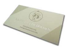 Linen Business Cards